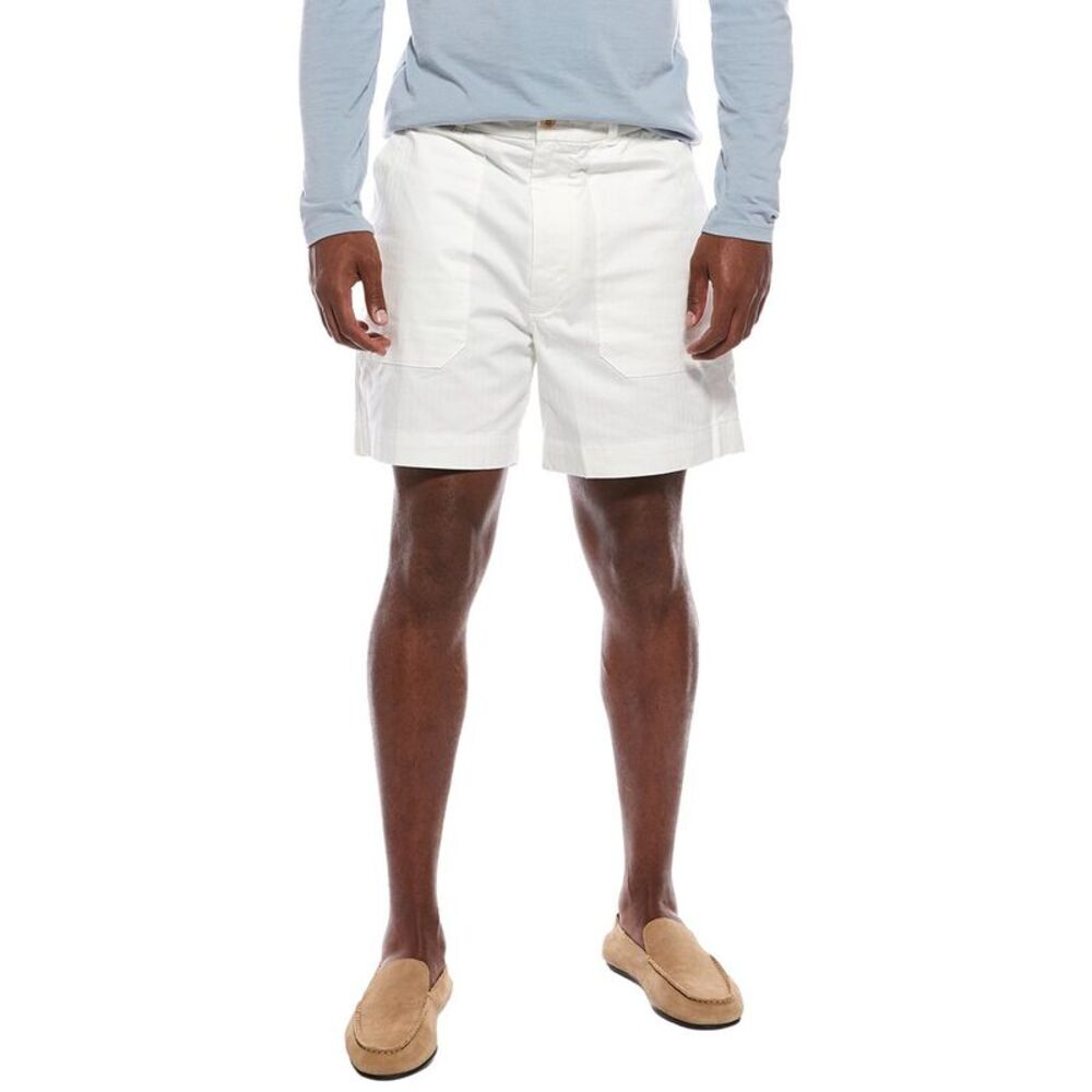 Madewell Mens  Fatigue Short, White